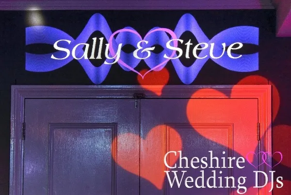 Alderley Edge Hotel Wedding Monogram DJ