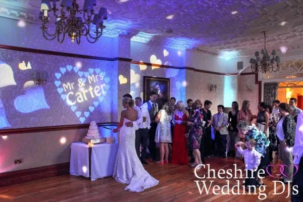 Cake Cutting Nunsmere Hall Wedding