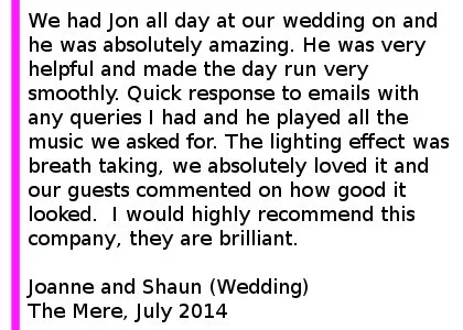 Mere Wedding DJ Review