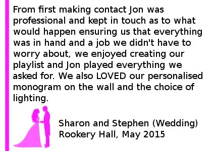 Rookery Hall Wedding Review