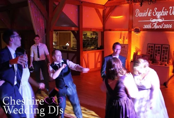 Cheshire Wedding DJs At Sandhole Oak Barn